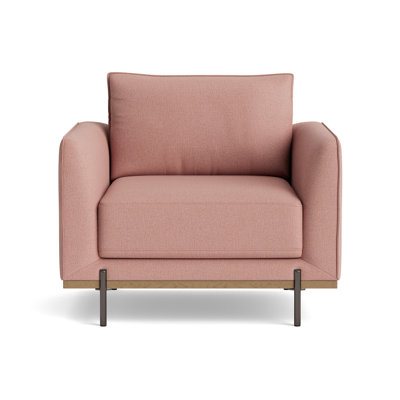 Fauteuil d'appoint en velours azur, vert olive