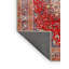 Tapis traditionnel rouge / bleu Halee-210082355