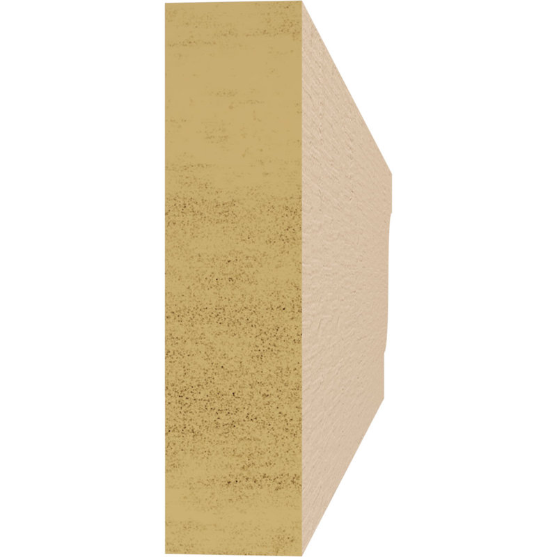 Queue de chevron Newport Woodgrain TimberThane, brun clair apprêté, H 8 po x l 32 po x P 2 po