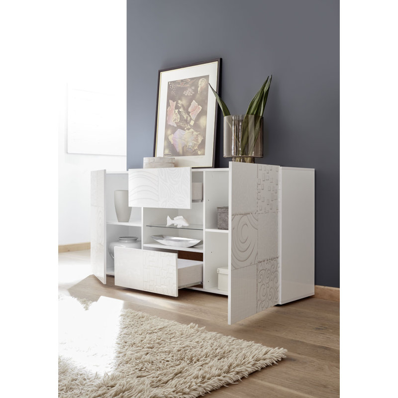 Johana 180cm Sideboard, White