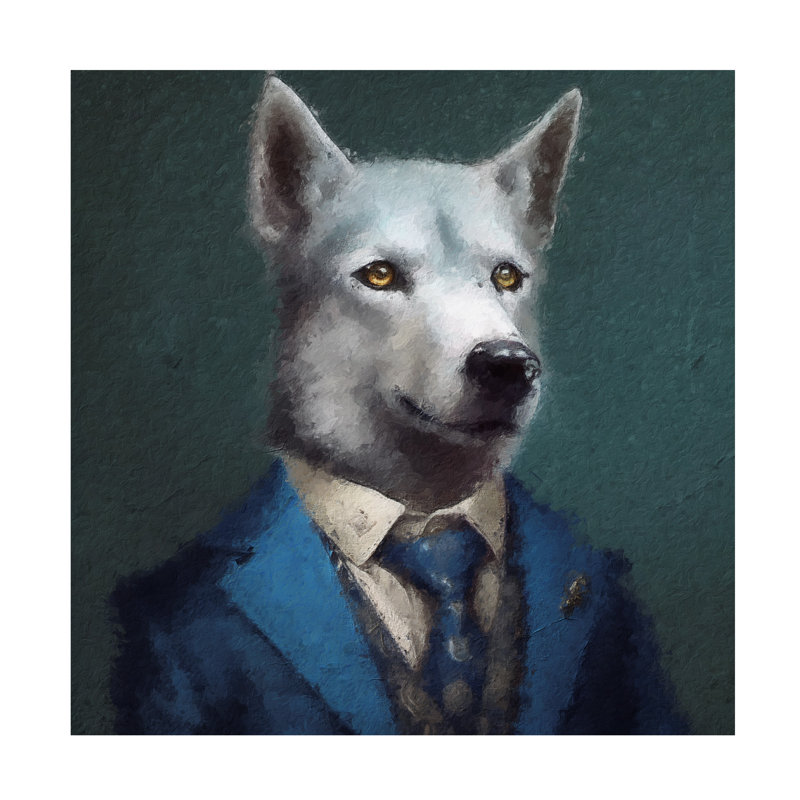 Sean Parnell Shareholder Canvas Art, 14" H x 14" W