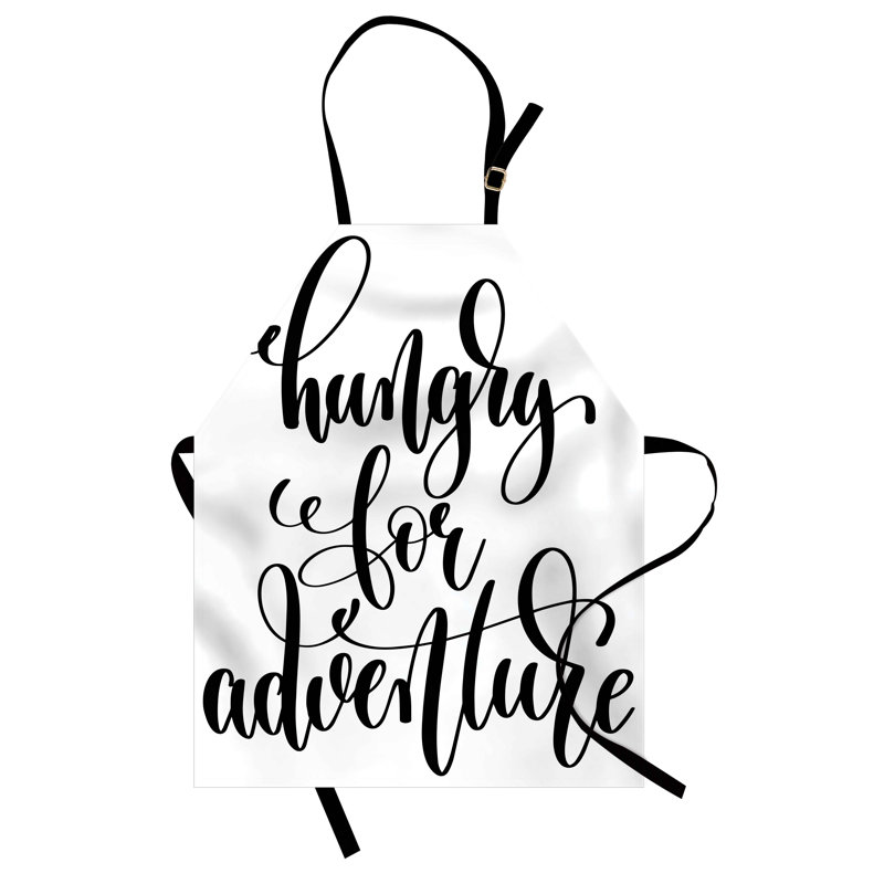No Pattern Bib Apron