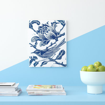 Blue Bird 1 Piece Wall Art