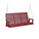 Berlin Gardens Casual Back Double Swing with Stainless Steel Chains