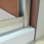 54"W x 72"H Double Sliding Shower Door With 1/4'' Clear Tempered Glass-101837365
