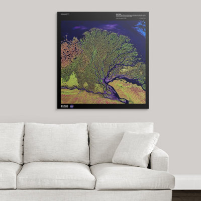 " Lena Delta - USGS Earth "