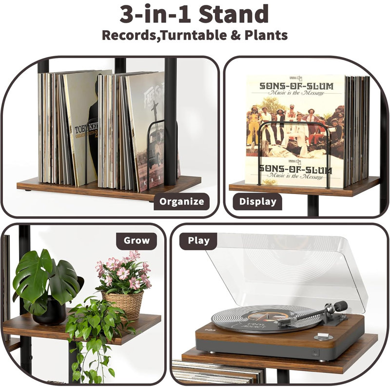 Support pour tourne-disque Botanical