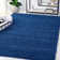 Tapis de couleur unie à poils longs Rizco Performance