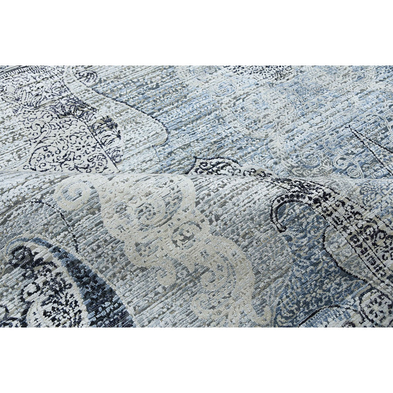 Canterbury Oriental Area Rug in Gray, Rectangle 8' x 10'