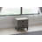 NIGHTSTAND in Dark Gray Oak (Rustic Accents)