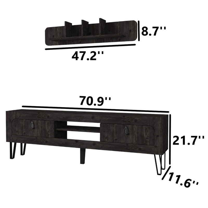 Entertainment Center for TVs up to 78"