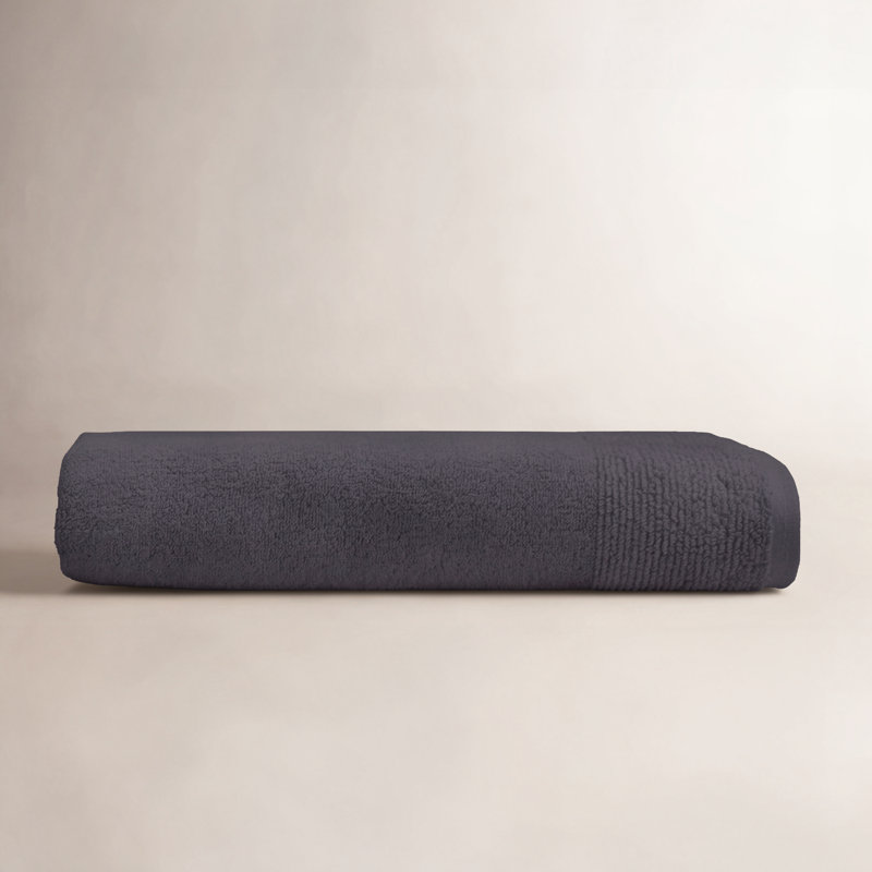 Maven Plush Washcloth, Black