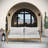 Wren Outdoor Patio Teak Wood Sofa In Natural-105239565-105239567