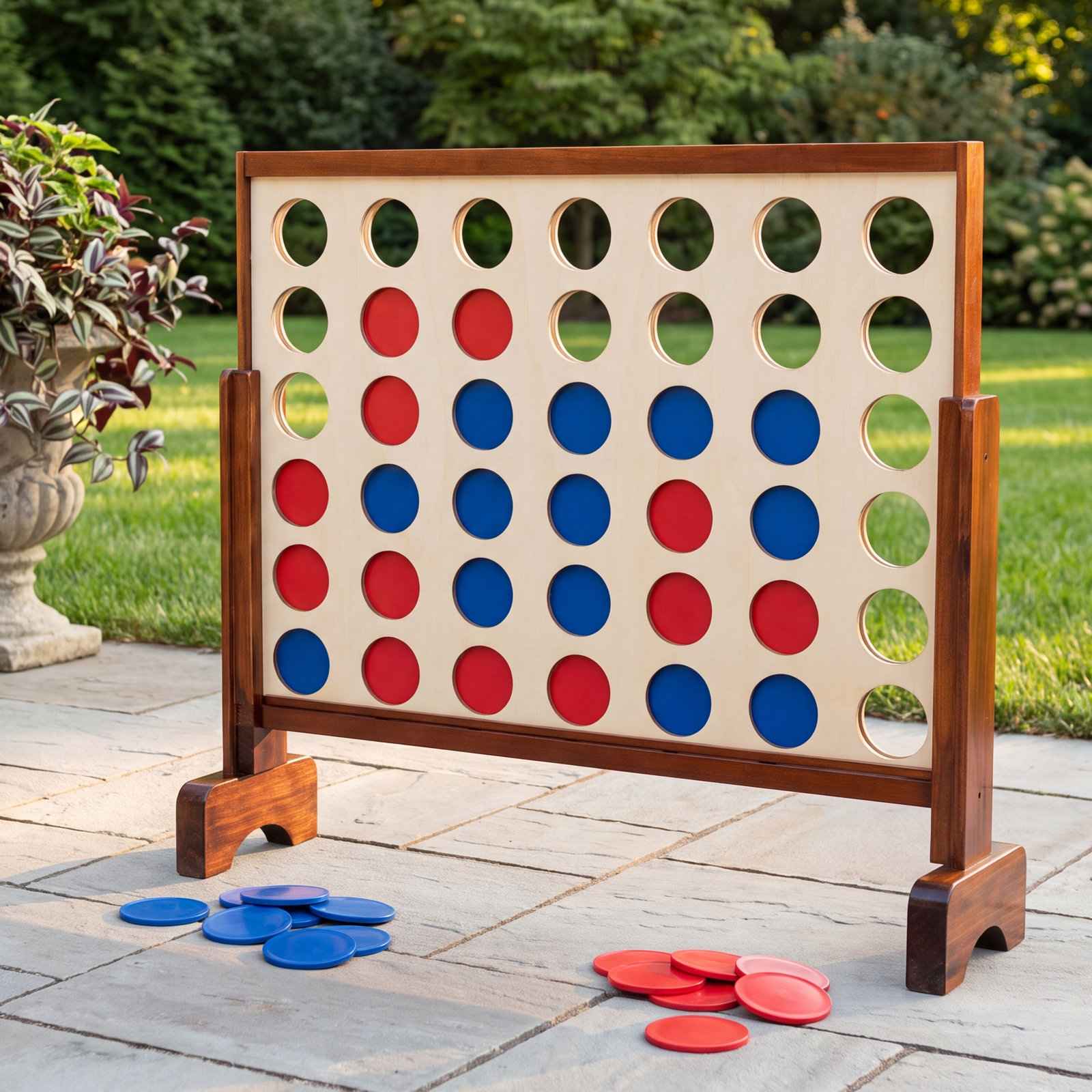 Hey Play 4-in-a-Row Family Game