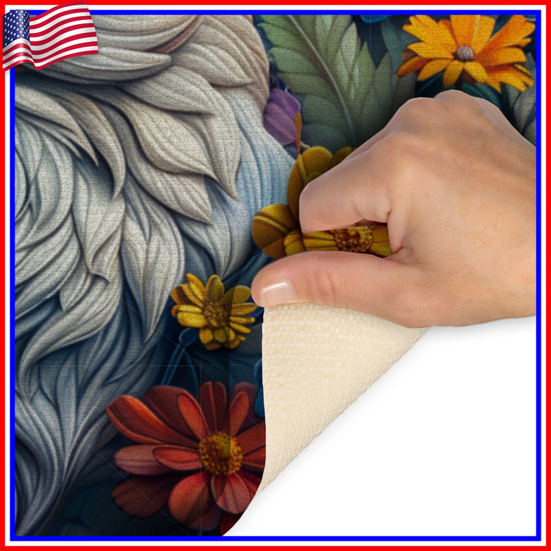 Tapis de bain Gnome Fantasy, L 24 po x L 17 po