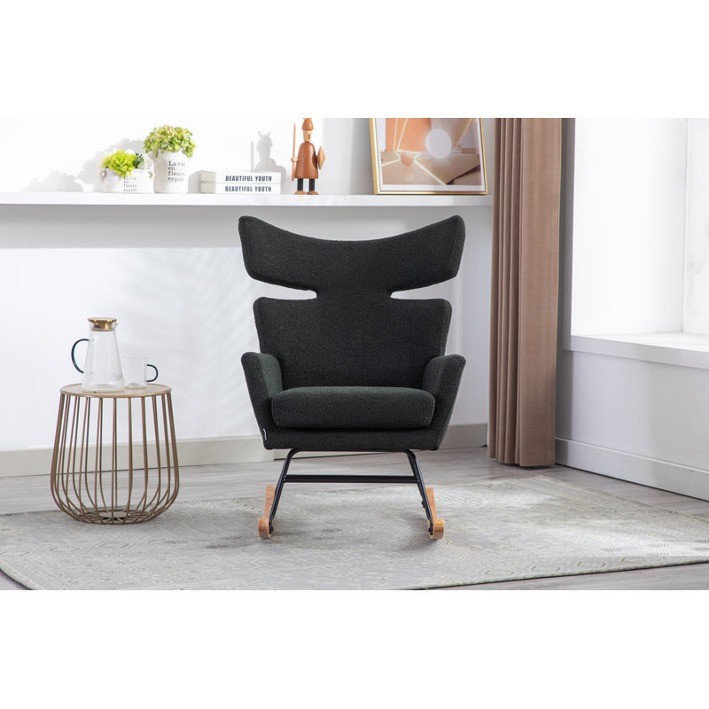 Chaise berçante, chaise berçante, chaise berçante, Noir