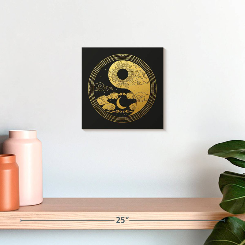 Kerrick Oriental Yin Yang, 10" H x 10" W