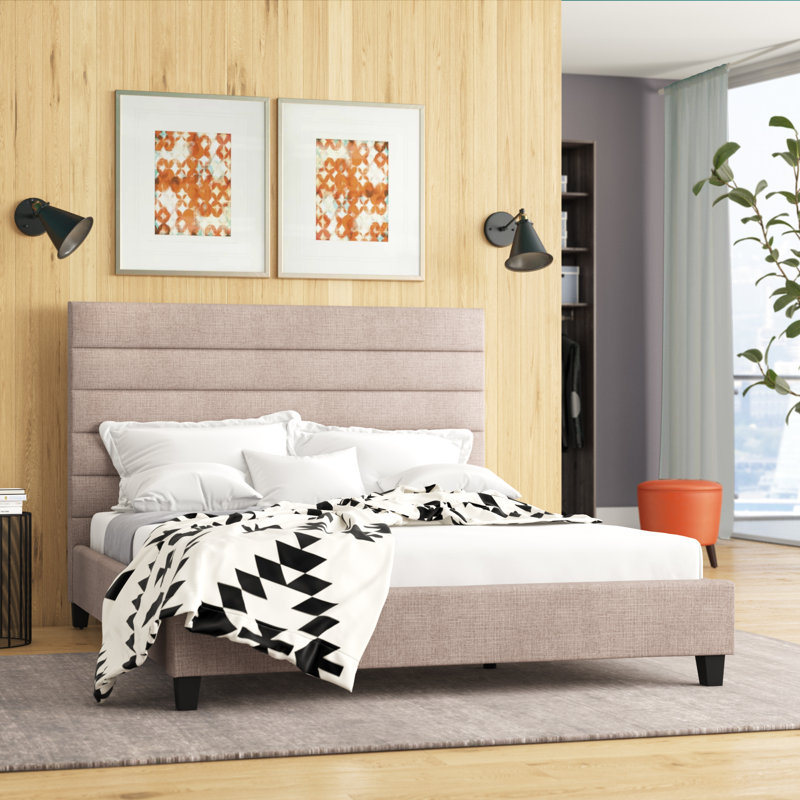 Kaster Upholstered Standard Bed, King