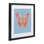 «Speckled Glitzy Butterfly», reproduction encadrée sous verre, design par Ashley Singleton