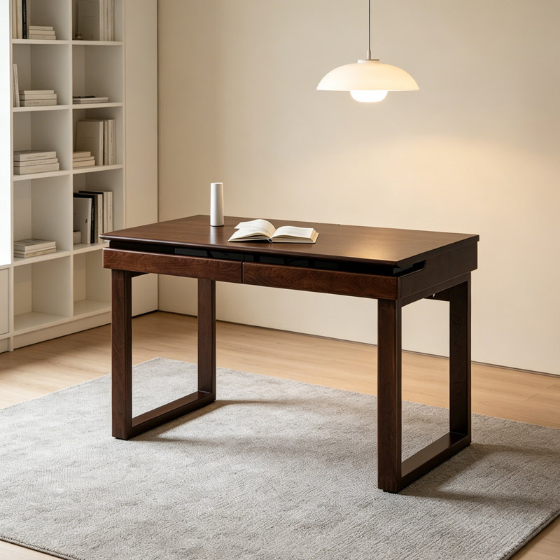 Exquisite And Durable 2-drawer Writing Desk
