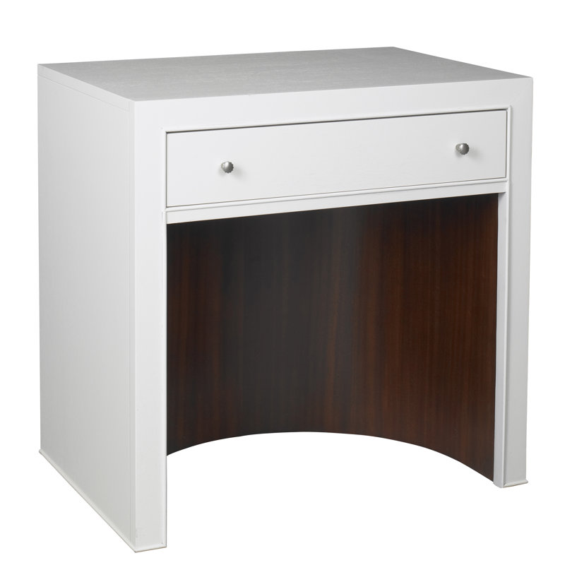 Atlantic 1 - Drawer Solid Wood Nightstand