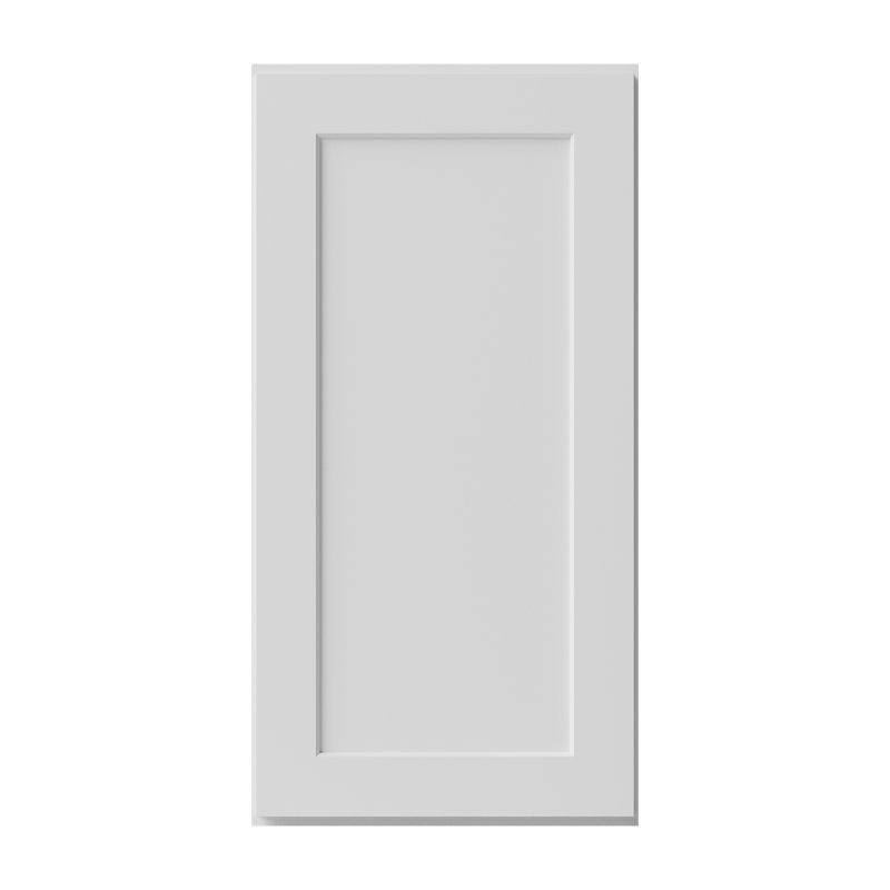 Armoire de cuisine en bois massif prête à assembler, Blanc, 36", 18"