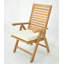 2 Seats 3 Pcs Grade-A Teak Wood Dining Set: 36" Square Table And 2 Ashely Folding Reclining Arm Chairs #11AS0802-1892081814
