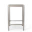 Table de bar d'extérieur en aluminium 43 po