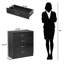 Armoire de rangement à 4 tiroirs avec USB Wyble-94904573