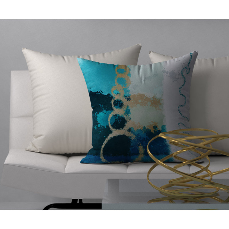 Coussin décoratif carrée, 24 po x 24 po