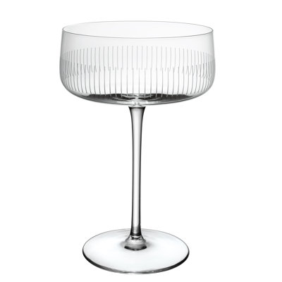 Villeroy & Boch Afina Champagne Bowl, Set of 4, Approx. 166 mm, Volume Approx. 120 ml, Crystal Glass, Dishwasher Safe, Champagne Bowls