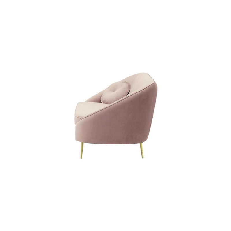 Kooper 3 Seater Velvet Sofa, Purple