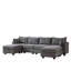 Canapé modulaire en velours côtelé Sectiona-1355213153