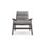 Fulton Lounge Chair In Mixed Marble Fabric