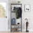 Coat Rack, Hall Tree with Shoe Bench for Entryway, Shoe Rack Organizer with 10 Coat Hooks, 3-in-1 Hall Tree Entryway Bench, Wooden Furniture with Metal Frame-1697389376