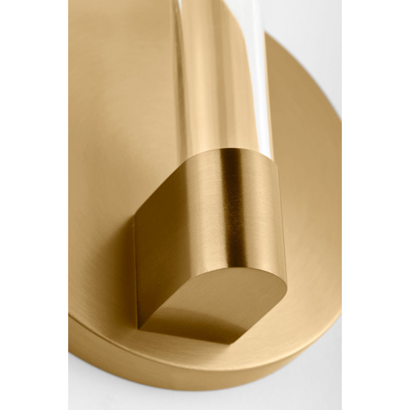 Silas 5 Sconce, Burnished Brass