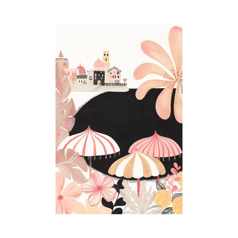 Almafi Coast by CreatingTaryn - Wrapped Canvas Print, 66.04 cm H x 45.72 cm W