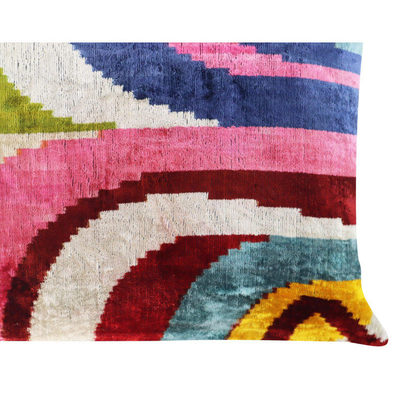 Velvet Lumbar Pillow Cover & Insert