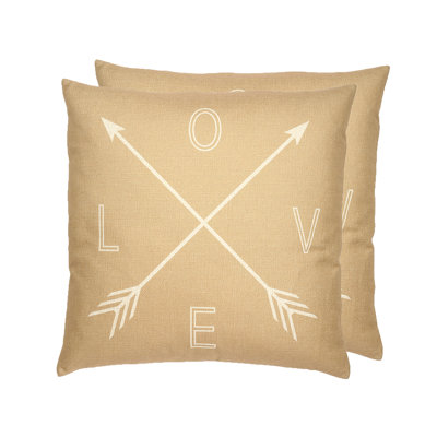 Housse de coussin Gallager seulement - ensemble de 2