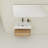 Wall-Mounted Bathroom Vanity With Resin Sink