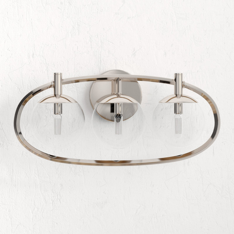 Éclairage pour salle de bain 3 lumières Dechen