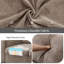 Canapé-lit en chenille 70 po Mireno avec poches de rangement et port USB-244510071