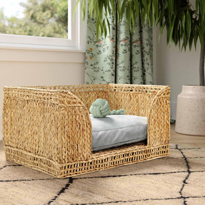 Natural Rattan Small Pet Bed