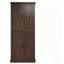Armoires spacieuses, garde-manger rustique en MDF de 72 po