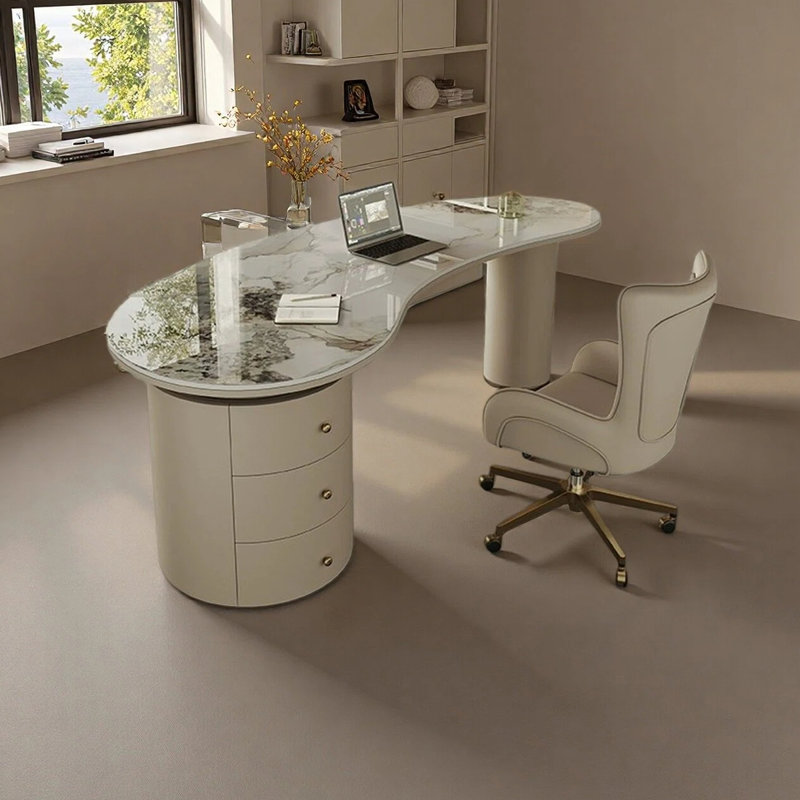 Tokarz Writing Desk, 29.53" H x 55.12" W x 27.56" D