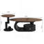 Ensemble de 2 tables gigognes Luxury-1100845175