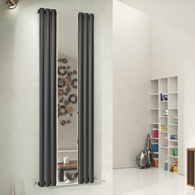 Angela Vertical Oval Panel Radiators