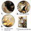 «Beige et or», impression zèbre sur toile-310101460-310101463
