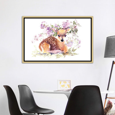 " Fawn In Flowers " by Marina Ignatova