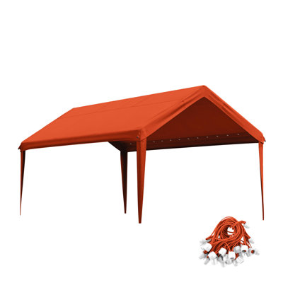 10 X 20 Ft Canopy Replacement Cover, Carport Roof Cover Only (Frame Is Not Included)